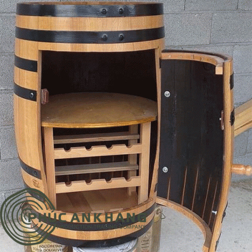 Tủ rượu vang gỗ thông